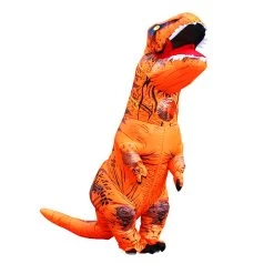 Costume Dinosaure T-Rex Orange