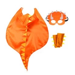 Costume Dinosaure Enfant Orange