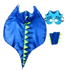 Costume Dinosaure Enfant Bleu