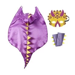 Costume Dinosaure Enfant Violet