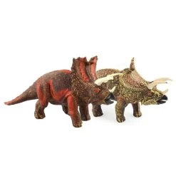 Dinosaure Jouets Couple Tricératops