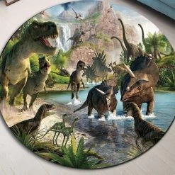 Tapis Dinosaure Dino World -Le Monde Des Dinosaures DinosaureTapisCretace