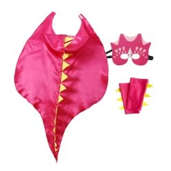 Costume Dinosaure Enfant Rose