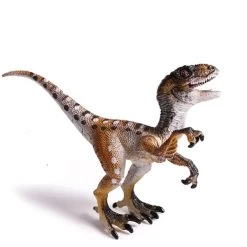 Dinosaure Jouet Vélociraptor Marron