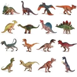 Jouets Dinosaures Mini 16 Pièces