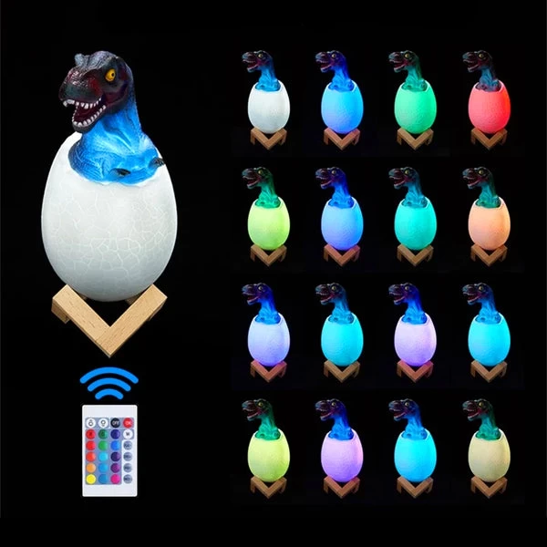 Lampe Dinosaure Oeuf T-Rex 2 Lampe Dinosaure Oeuf T-Rex – Image 2