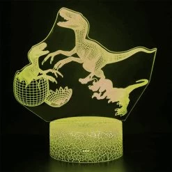 Lampe Dinosaure 3D Éclosion