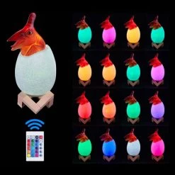 Lampe Dinosaure Oeuf Ptérosaure -Le Monde Des Dinosaures Lumiereoeufdinosaure