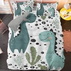 Parure De Lit Dinosaure Dino Smile