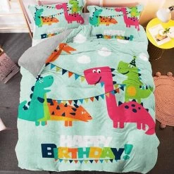 Parure De Lit Dinosaure Happy Dino