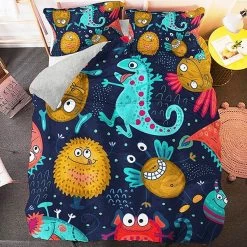 Parure De Lit Dinosaure Monster Dino