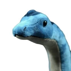 Peluche Dinosaure Long Cou -Le Monde Des Dinosaures PelucheDinosaureLongCoubleu