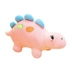 Peluche Dinosaure Mignon Stégosaure Rose