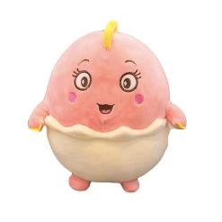 Peluche Dinosaure Oeuf Rose