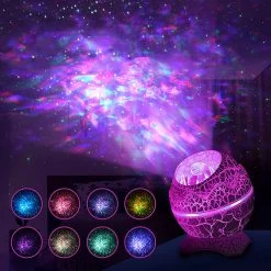 Lampe Dinosaure Œuf Spatial -Le Monde Des Dinosaures Projecteurgalaxiedinosaureenfant