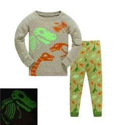 Pyjama Dinosaure Préhistoire Fluo