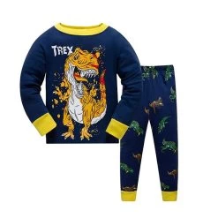 Pyjama Dinosaure Dino Jaune