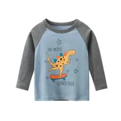 T-shirt Dinosaure Dino Skateboard