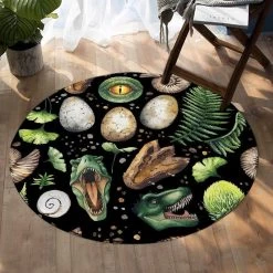 Tapis Dinosaure Empreinte