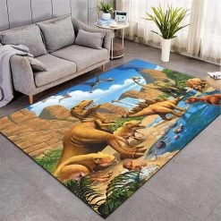 Tapis Dinosaure Jurassique