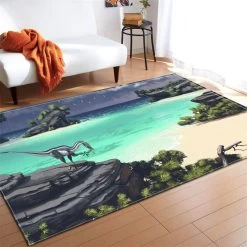 Tapis Dinosaure Océan