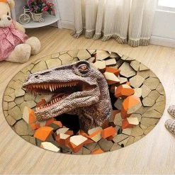 Tapis Dinosaure Chasseur