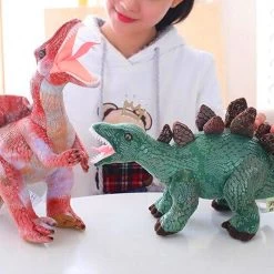 Peluche Dinosaure Stégosaure Mignon -Le Monde Des Dinosaures dinosaurepeluchecretaceenfant