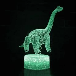 Lampe Dinosaure 3D Diplodocus
