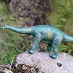 Dinosaure Jouet Diplodocus Bleu -Le Monde Des Dinosaures repliqueDiplodocusBleu
