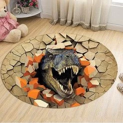 Tapis Dinosaure Carnassier