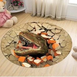 Tapis Dinosaure Destructeur