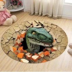 Tapis Dinosaure Petit Carnassier